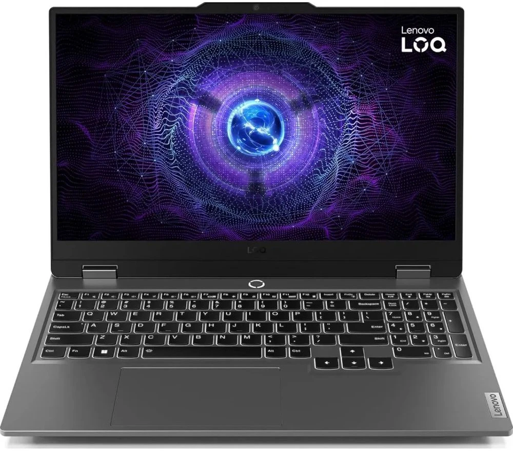 картинка Ноутбук Lenovo LOQ 15IAX9 15.6'' (1920х1080) IPS 300cd/ m2/  Intel i5-12450HX (8/ 12)/  16Gb DDR5/  512Gb SSD/  RTX 4060 8Gb/  BT v5.2/  Wi-Fi AX/  60Wh/  2.4kg (83GS00ENRK) от магазина КомпьютерЦентр