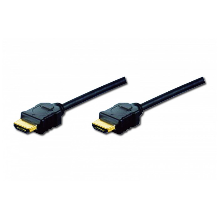 картинка Кабель Digitus HDMI (AM/ AM) High Speed+ 5m Black (AK-330107-050-S) от магазина КомпьютерЦентр