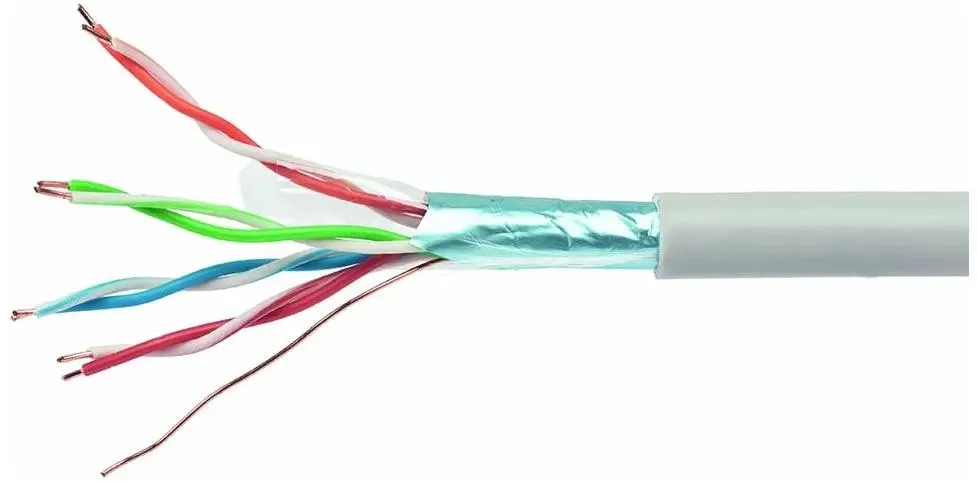 картинка Кабель Cablexpert FPC-5004E-SOL/ 100, FTP indoor 4x2x0.48, CCA, кат.5е, однож., 100м, box, серый (22921) от магазина КомпьютерЦентр