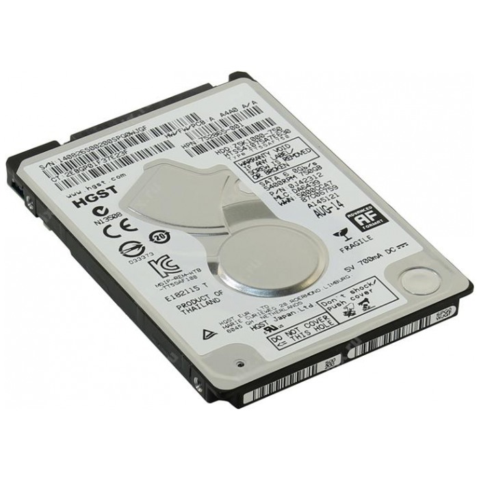картинка Жесткий диск Hitachi 750Gb 2,5″ Travelstar Z5K1000 5400 rpm 32Mb SATAIII (HTS541075A7E630) от магазина КомпьютерЦентр