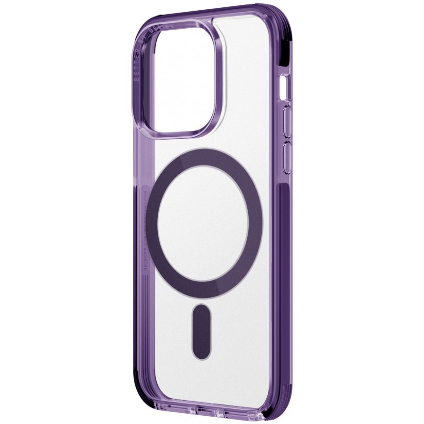 картинка Чехол Uniq HYBRID COMBAT MAGCLICK CHARGING (MagSafe) для iPhone 14 Pro MAX 6.7'', фиолетовый (PURPLE) IP6.7PM(2022)-COMAFMPUR от магазина КомпьютерЦентр