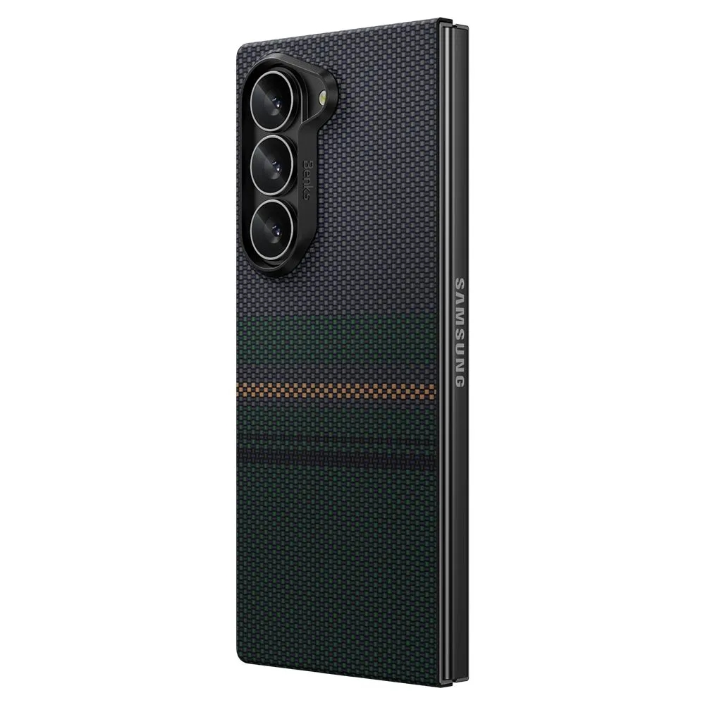 картинка Чехол Benks Aurora ArmorAir Case built with Kevlar для Samsung Z Fold 6, принт арктическое ночное небо от магазина КомпьютерЦентр