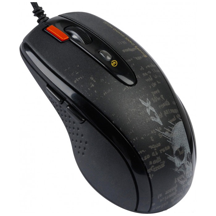 картинка Мышка A4tech F5 V-Track Black USB (F5-1(mystic Black)) от магазина КомпьютерЦентр