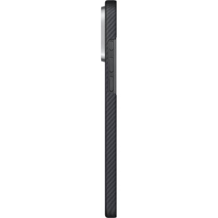 картинка Чехол PITAKA Case для iPhone 16 Pro 6.3'', Black/ Grey Ultra-Slim Case от магазина КомпьютерЦентр