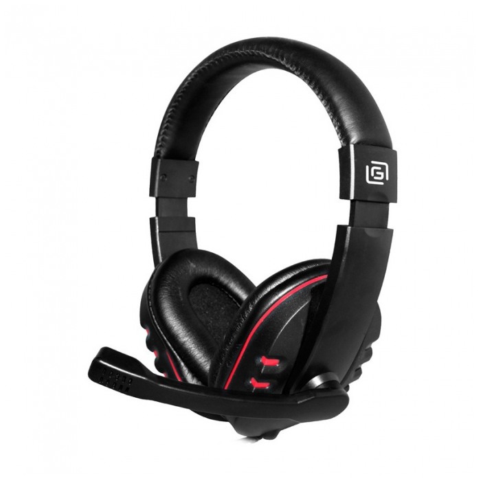 картинка Гарнитура Oklick HS-L380G Abbadon Black/ Red (HS-L380G) от магазина КомпьютерЦентр