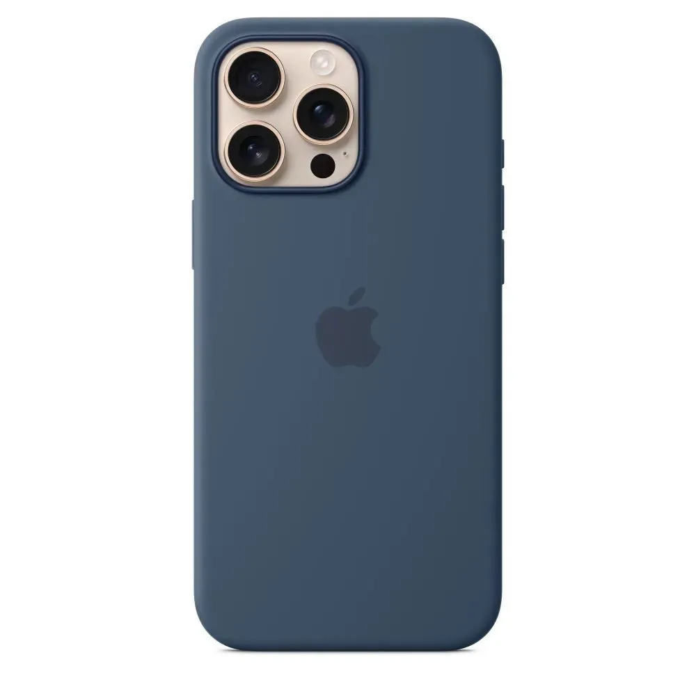 картинка Чехол для iPhone 16 Pro Silicone case Full with MagSafe (Animation) Denim от магазина КомпьютерЦентр