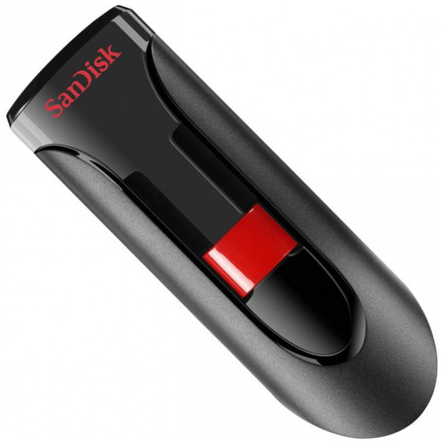 картинка Флешка USB SanDisk 64Gb Cruzer Glaid Black (SDCZ60-064G-B35) от магазина КомпьютерЦентр