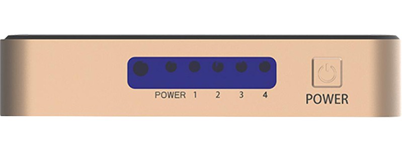картинка Разветвитель - сплиттер Vention HDMI 19F/ 4x19F на 4 монитора ACCG0 от магазина КомпьютерЦентр