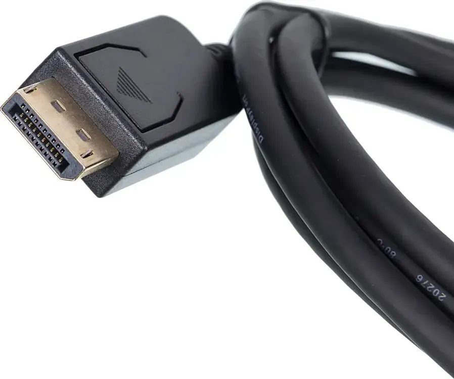 картинка Кабель Displayport-Displayport 2m Behpex v1.2 Black (1147266) от магазина КомпьютерЦентр