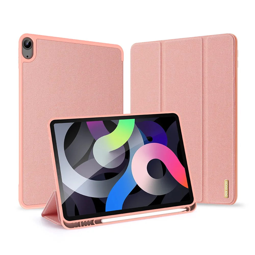 картинка Чехол книжка для iPad Air 4/ 5 10.9'' Dux Ducis Domo series, розовый от магазина КомпьютерЦентр