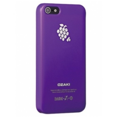 картинка Чехол Ozaki O!Coat Fruit Grape for iPhone 5 (OC537GR) от магазина КомпьютерЦентр