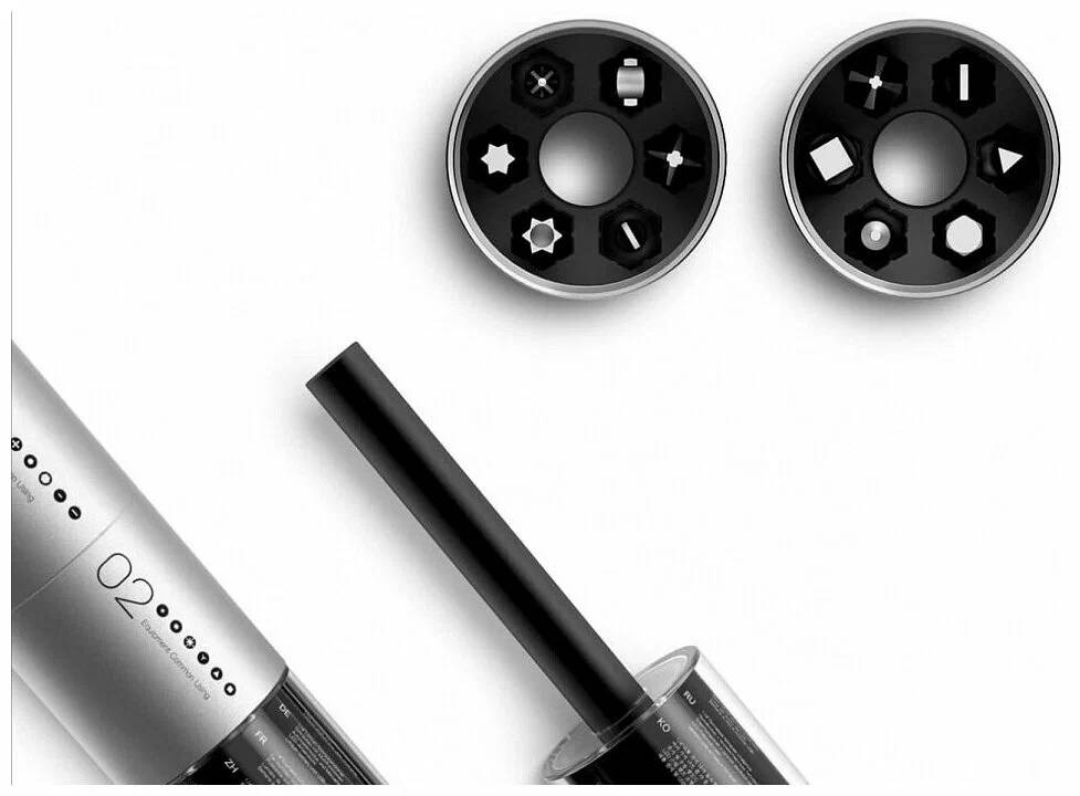 картинка Электрическая отвертка Xiaomi Wowstick SD 36 in 1 Screwdriver Set Silver от магазина КомпьютерЦентр