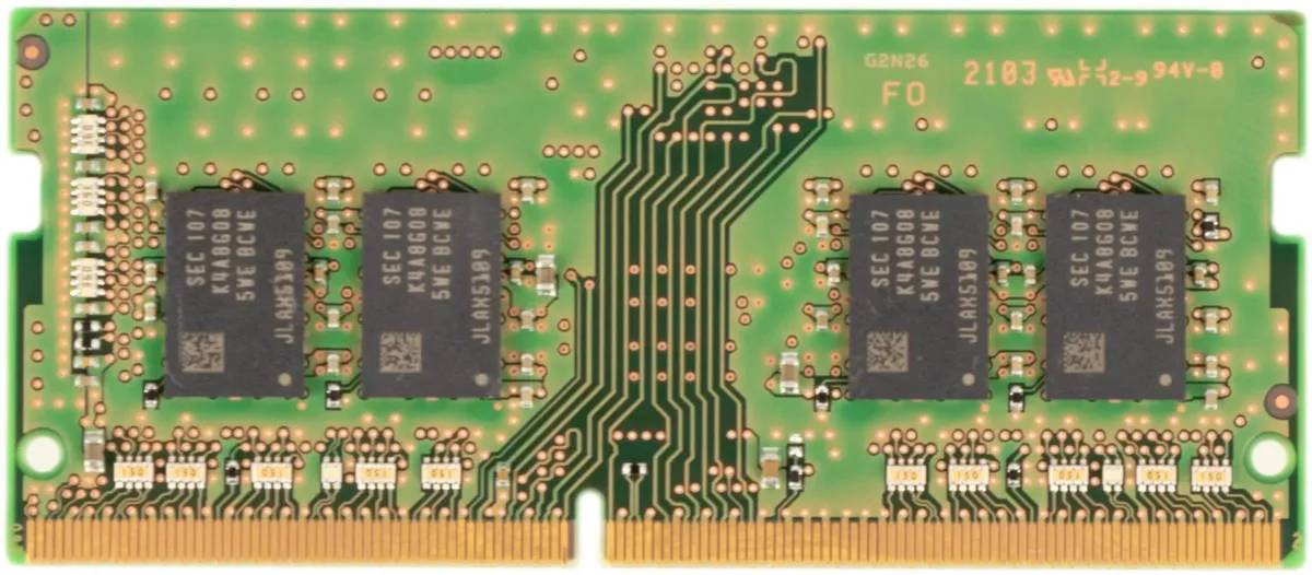картинка SO-DIMM DDR4 8Gb 3200MHz PC4-25600 Samsung (M471A1K43EB1-CWE) от магазина КомпьютерЦентр