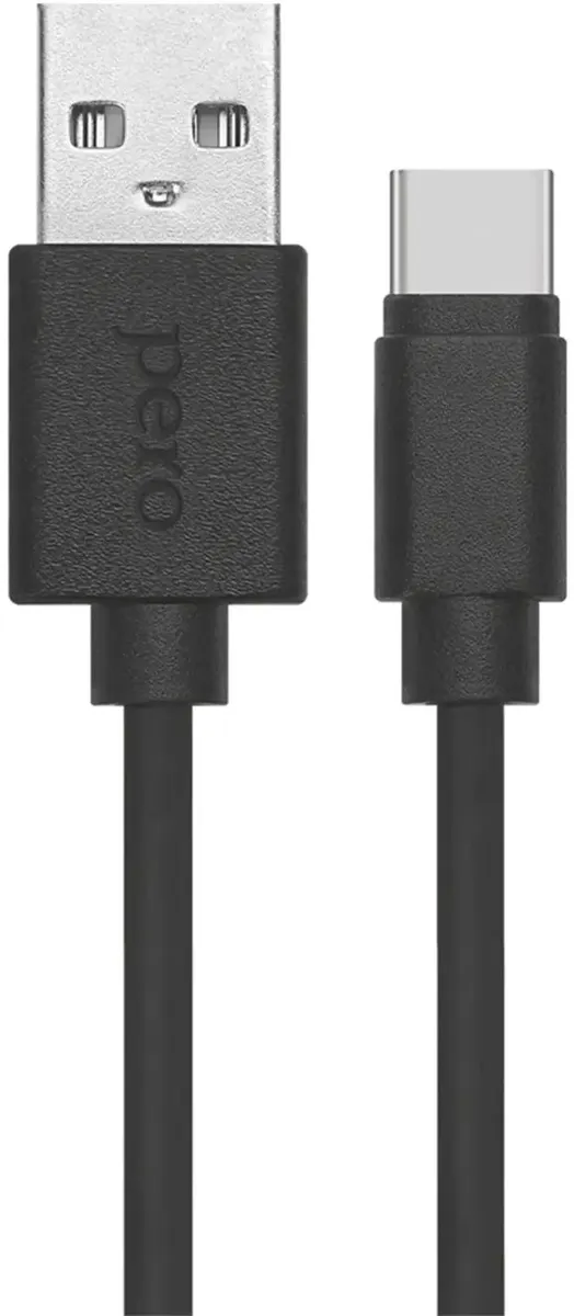 картинка Кабель Pero DC-03 USB Type-C, 3А, 20 см, Fast Charge от магазина КомпьютерЦентр