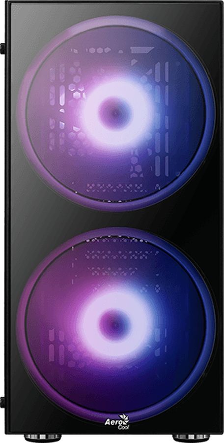 картинка Корпус Aerocool Python-G-BK-v1 черный без БП (PYTHON-G-BK-V1) от магазина КомпьютерЦентр