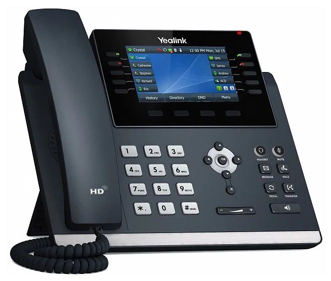картинка Телефон IP Yealink SIP-T46U черный от магазина КомпьютерЦентр