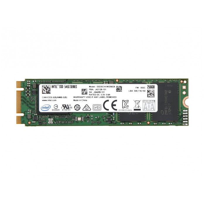 картинка SSD накопитель Intel 256Gb 545s Series M.2 2280 SATAIII oem (SSDSCKKW256G8) от магазина КомпьютерЦентр