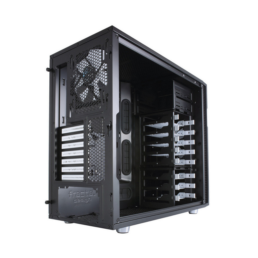 картинка Корпус Fractal Design Define R5 Black Pearl (FD-CA-DEF-R5-BK) от магазина КомпьютерЦентр