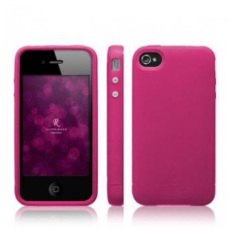 картинка Чехол SGP Ultra Silke Case R Series Fantasia Hot Pink for iPhone 4 от магазина КомпьютерЦентр