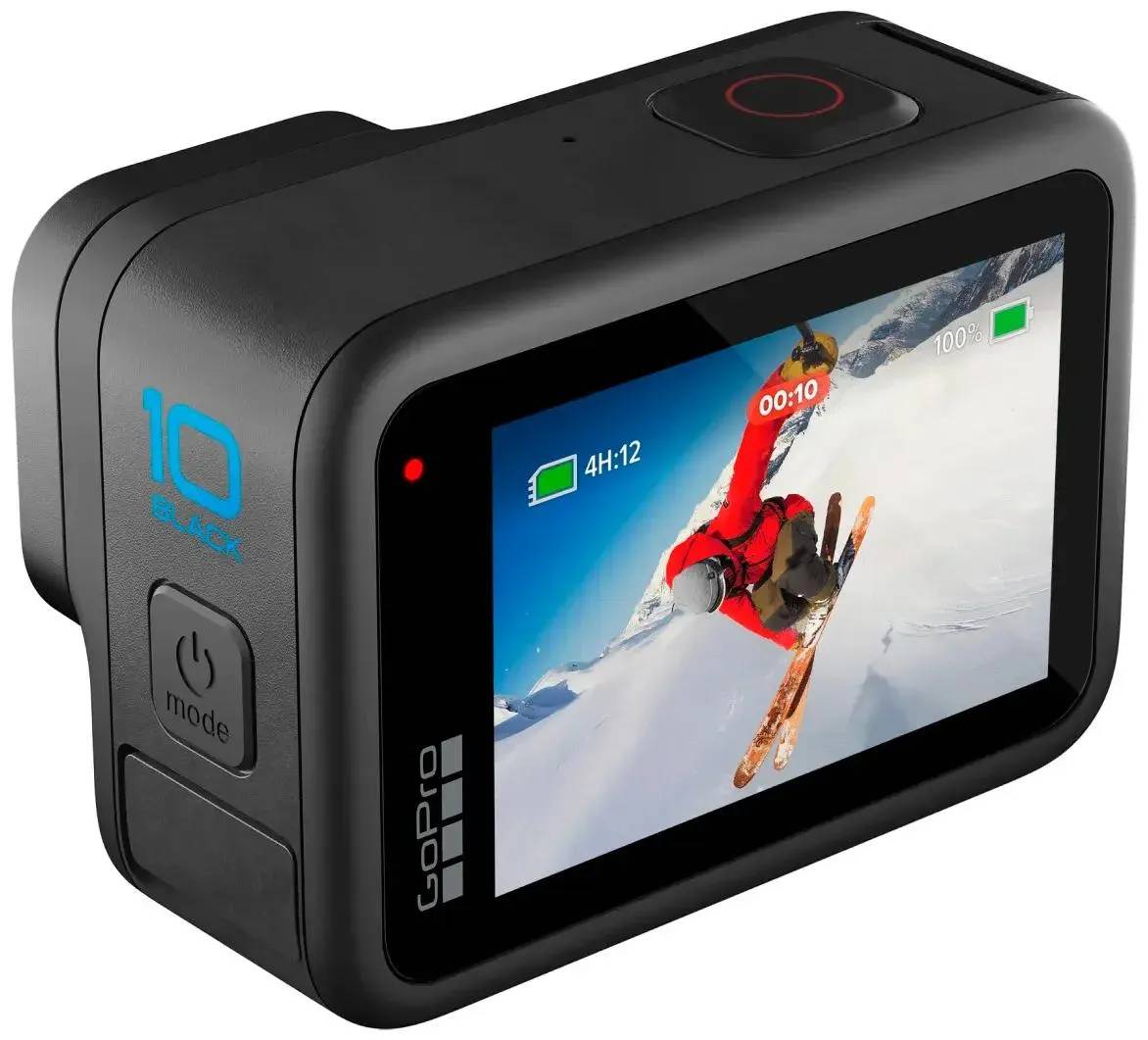 картинка Экшн-камера GoPro Hero 10 Black CHDHX-102-RT от магазина КомпьютерЦентр