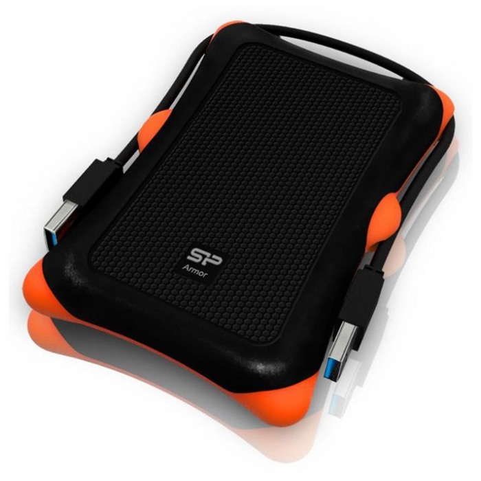 картинка Жесткий диск внешний SiliconPower 2Tb 2.5″ Armor A30 Black USB 3.0 (SP020TBPHDA30S3K) от магазина КомпьютерЦентр