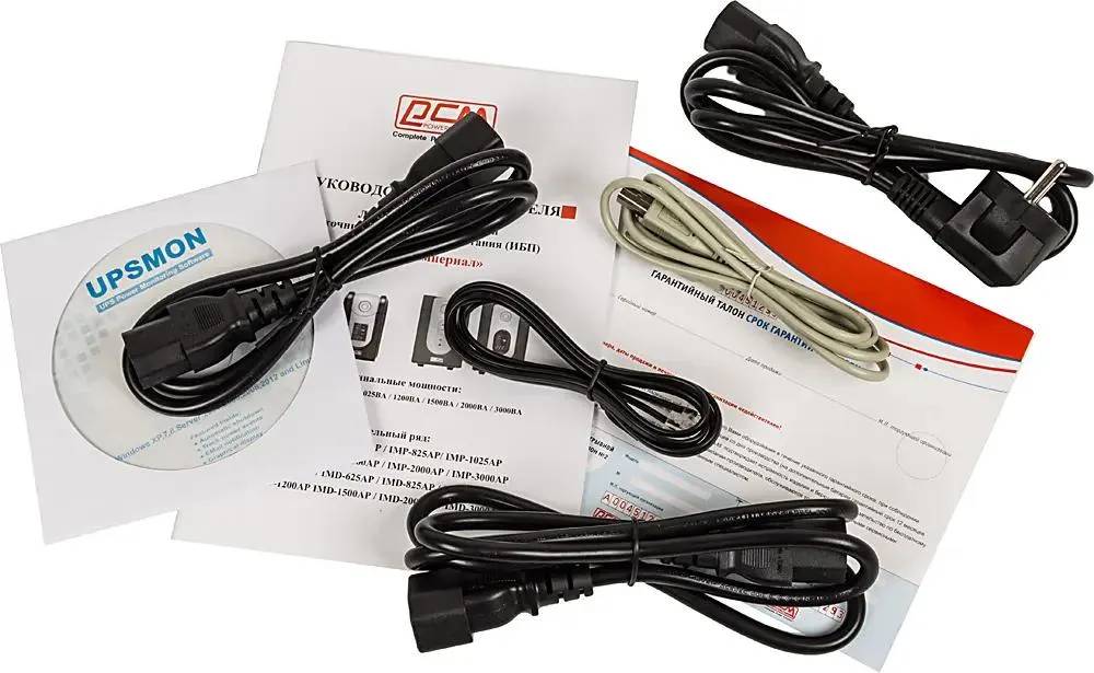 картинка ИБП Powercom Imperial IMP-1500AP, 1500VA, 900Вт, Black от магазина КомпьютерЦентр