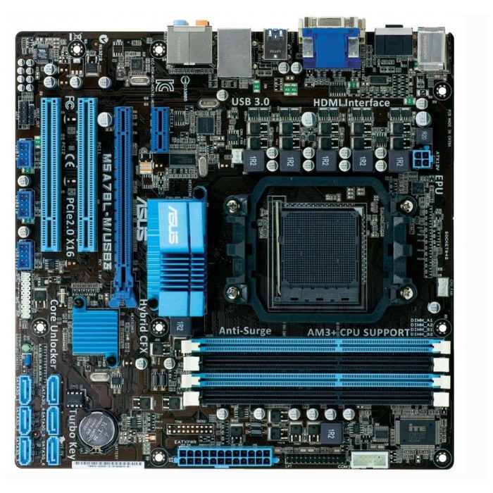 картинка Материнская плата Asus M5A78L-M/USB3 (M5A78L-M/USB3) от магазина КомпьютерЦентр