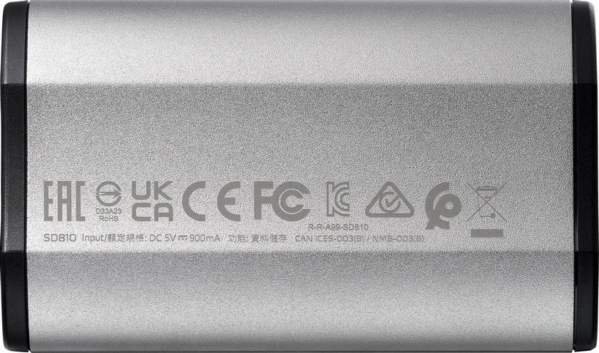 картинка SSD внешний 1Tb A-DATA SD810 External Type-C, USB 3.2 (SD810-1000G-CSG) Silver от магазина КомпьютерЦентр