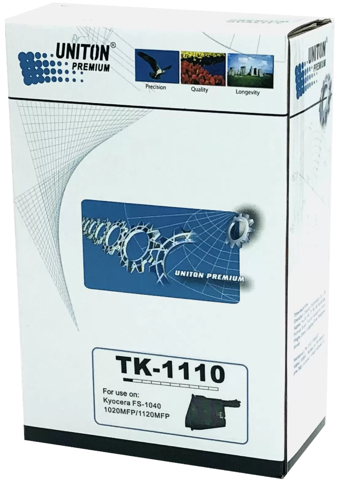 картинка Тонер Картридж Kyocera TK-1110/ TK-1120 черный для Kyocera (2.5K, UED-01) Uniton Premium Труба от магазина КомпьютерЦентр