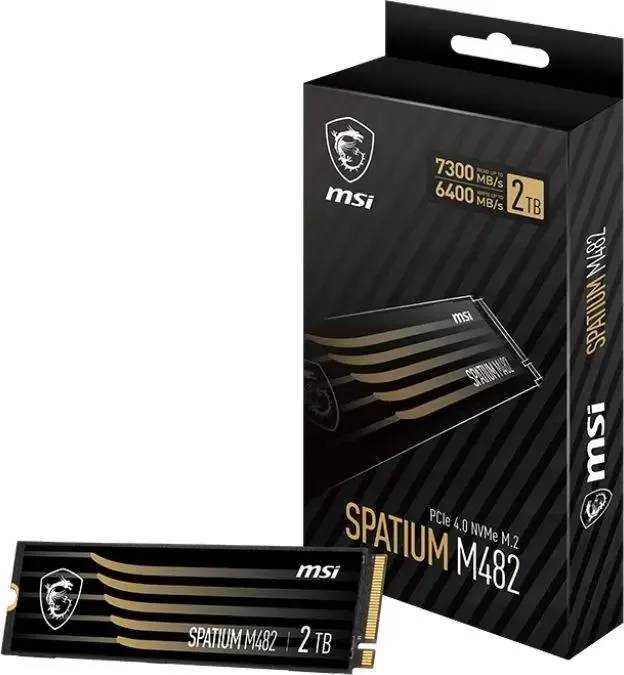 картинка SSD накопитель 2Tb MSI SPATIUM M482 PRO Client SSD PCIe Gen4x4 with NVMe (S78-440Q730-P83) от магазина КомпьютерЦентр