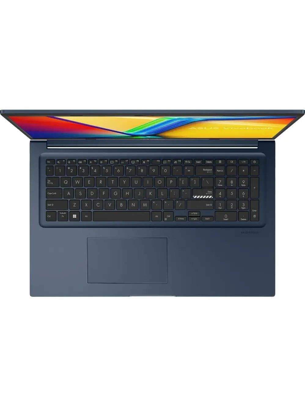 картинка Ноутбук ASUS Vivobook 17 X1704VA-AU1166 17.3'' IPS (1920x1080) /  Intel Core 7 150U/  16Gb/  512Gb SSD/  noDVD/  Intel UHD Graphics/  50Wh/  noOS/  Blue от магазина КомпьютерЦентр