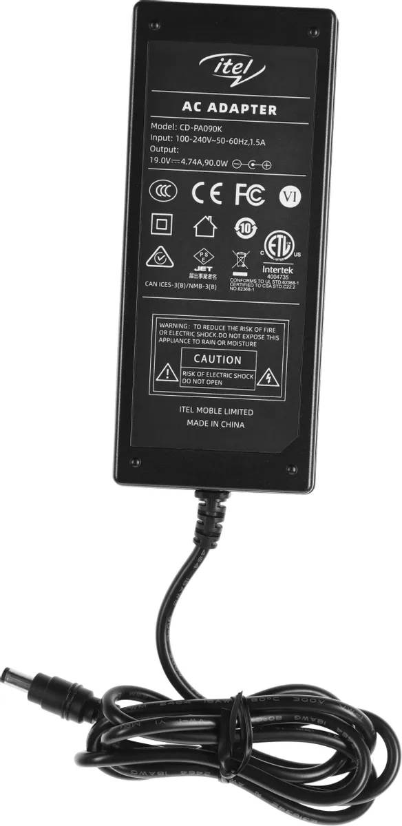 картинка Внешний аккумулятор (Power Bank) ITEL Solar Generator 600(ISG-65), 150000мAч, черный/ оранжевый от магазина КомпьютерЦентр
