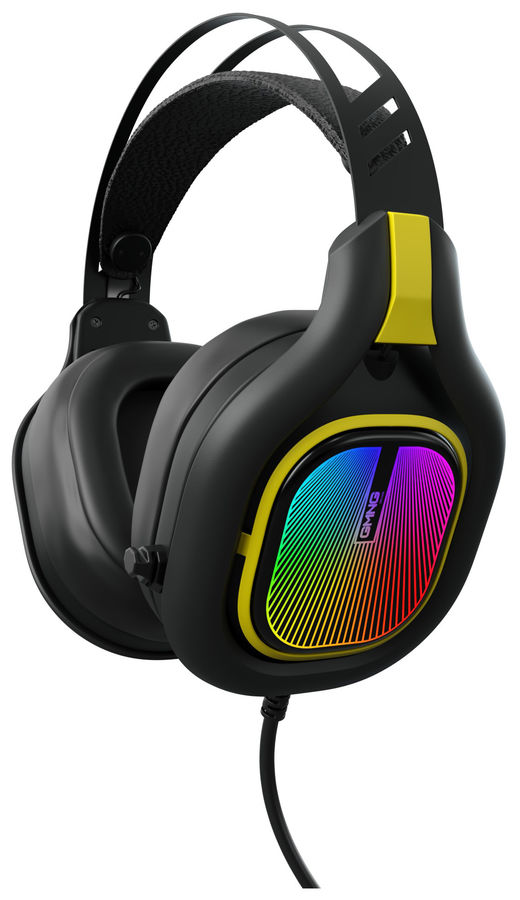 картинка Гарнитура Oklick HS-L630G Black/ Yellow (1533561) от магазина КомпьютерЦентр