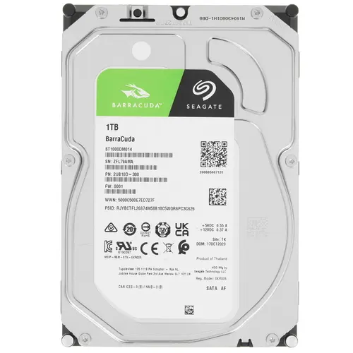 картинка HDD 1.0Tb Seagate Barracuda 3.5'' ST1000DM014 от магазина КомпьютерЦентр