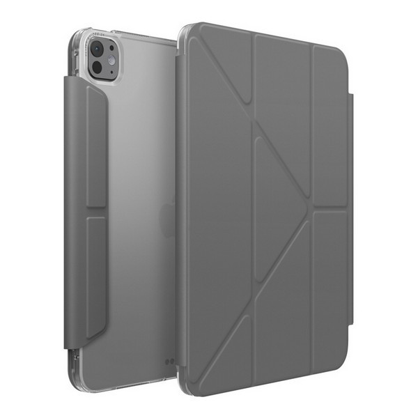 картинка Чехол Uniq CAMDEN для iPad Pro 13'' (2024г) RHINO GREY (PDP13(2024)-CAMRGRY) от магазина КомпьютерЦентр
