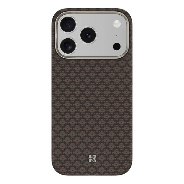 картинка Чехол Benks ArmorGrid Case built with Kevlar для iPhone 17 Pro Max 6.9'', цвет золотой (Gold) (C.K.FL.AP.GD.A070) от магазина КомпьютерЦентр