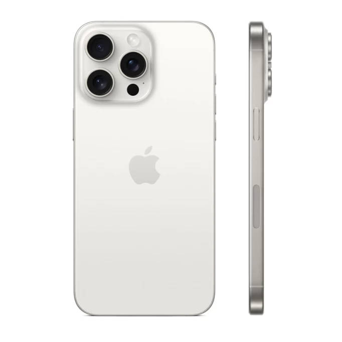 картинка Apple iPhone 15 Pro Max 256GB White Titanium (Комиссия АКБ 90%) от магазина КомпьютерЦентр