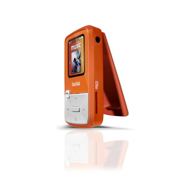 картинка Плеер MP3 SanDisk 4Gb Sansa Clip Zip Orang (SDMX22-004G-E46O) от магазина КомпьютерЦентр