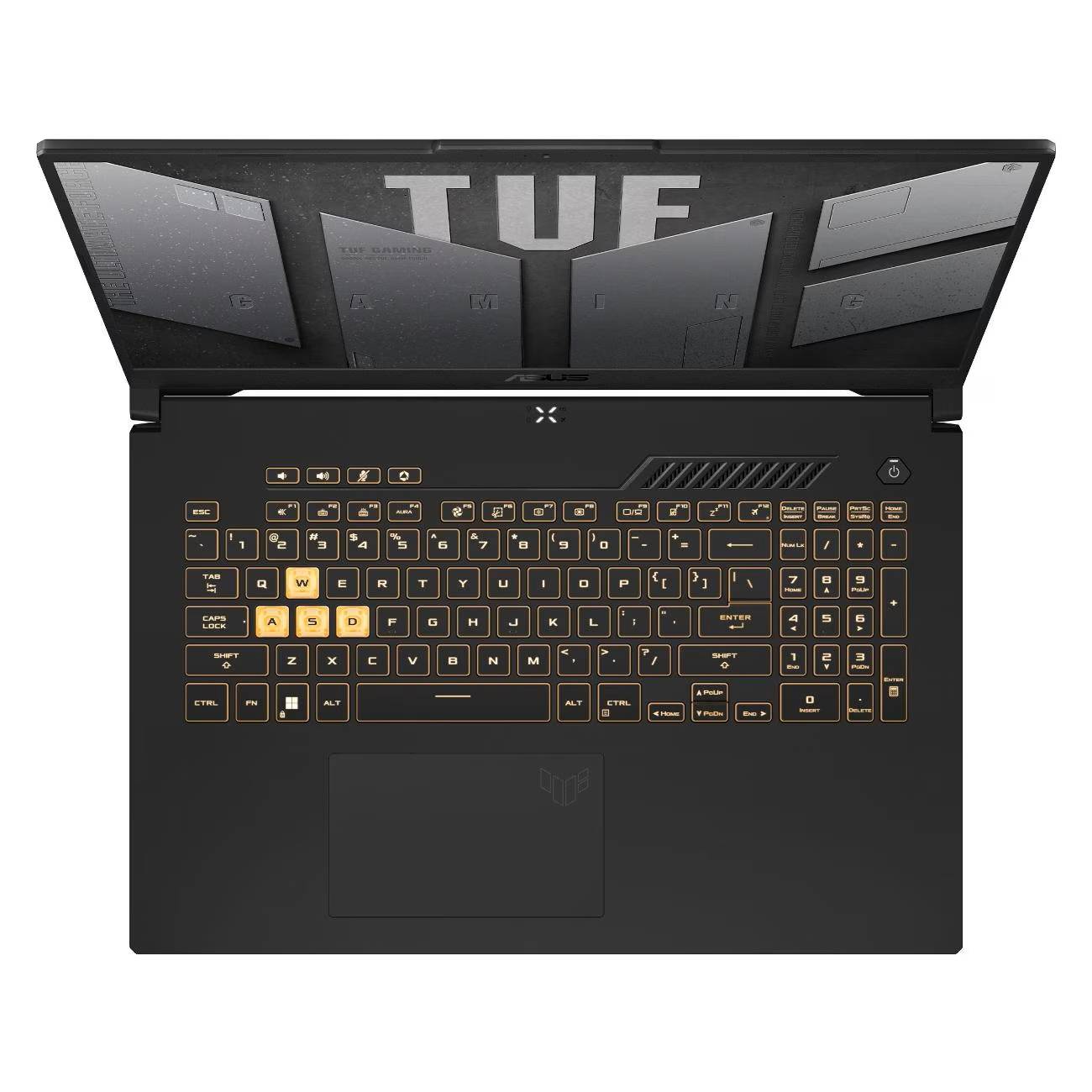 картинка Ноутбук ASUS TUF Gaming FX707ZC4-HX097, 17.3'', IPS, FHD, Intel Core i5 12500H, 16ГБ, 512ГБ SSD, NVIDIA GeForce RTX 3050, DOS, Mecha Gray от магазина КомпьютерЦентр