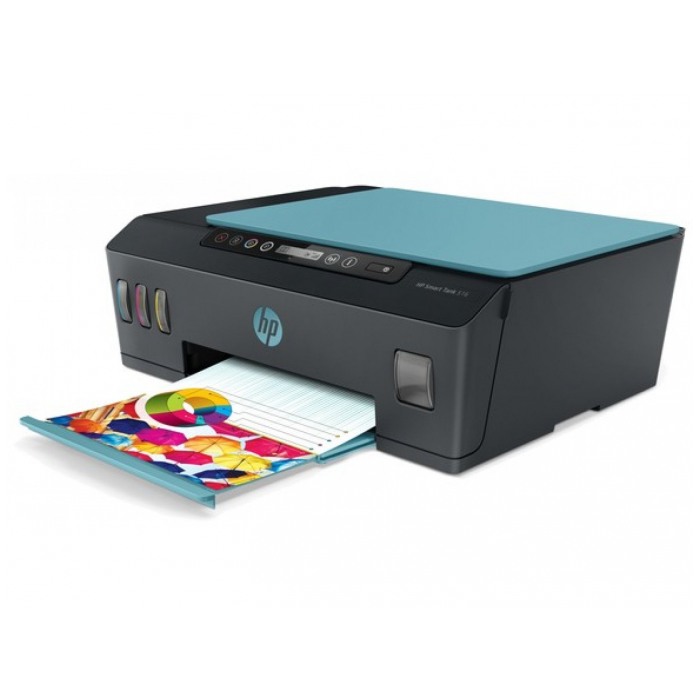 картинка МФУ струйное HP Smart Tank 516 AIO A4 WiFi BT USB черный (3YW70A) от магазина КомпьютерЦентр