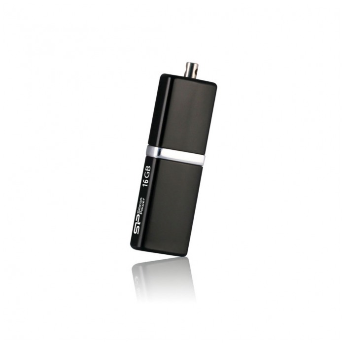 картинка Флешка USB SiliconPower 16Gb LuxMini 710 Black (SP016GBUF2710V1K) от магазина КомпьютерЦентр