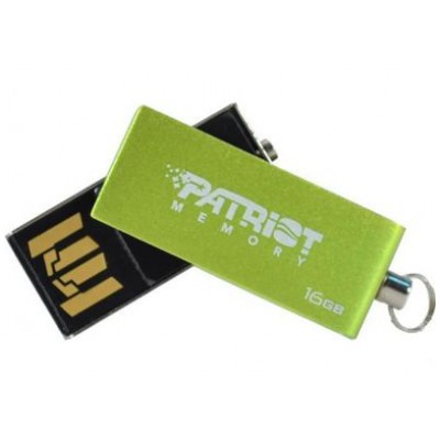 картинка Флешка USB Patriot 16Gb Swing Green (PSF16GSGUSB) от магазина КомпьютерЦентр