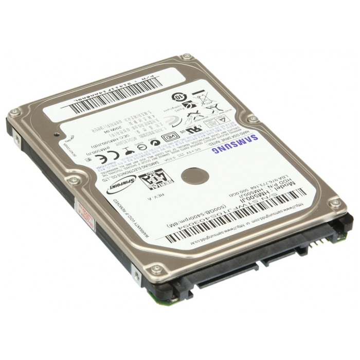 картинка Жесткий диск Samsung 500Gb 8Mb 5400rpm 2,5″ (HM500JI) от магазина КомпьютерЦентр