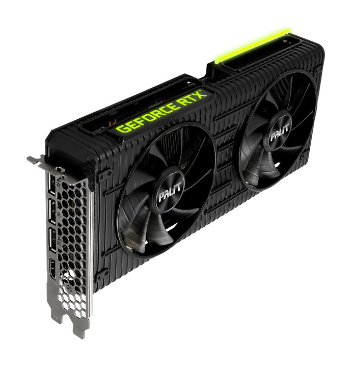 картинка Видеокарта 8Gb GDDR6 GeForce RTX 3060Ti Dual OC V1 LHR Palit (NE6306TS19P2-190AD_V1) от магазина КомпьютерЦентр