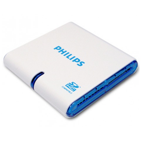 картинка Картридер внешний Philips G3 Flash 23 in 1 White (SCR300/97-W) от магазина КомпьютерЦентр