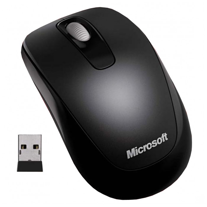 картинка Мышка Microsoft Mobile Mouse 1000 WL Black (3RF-00002) от магазина КомпьютерЦентр