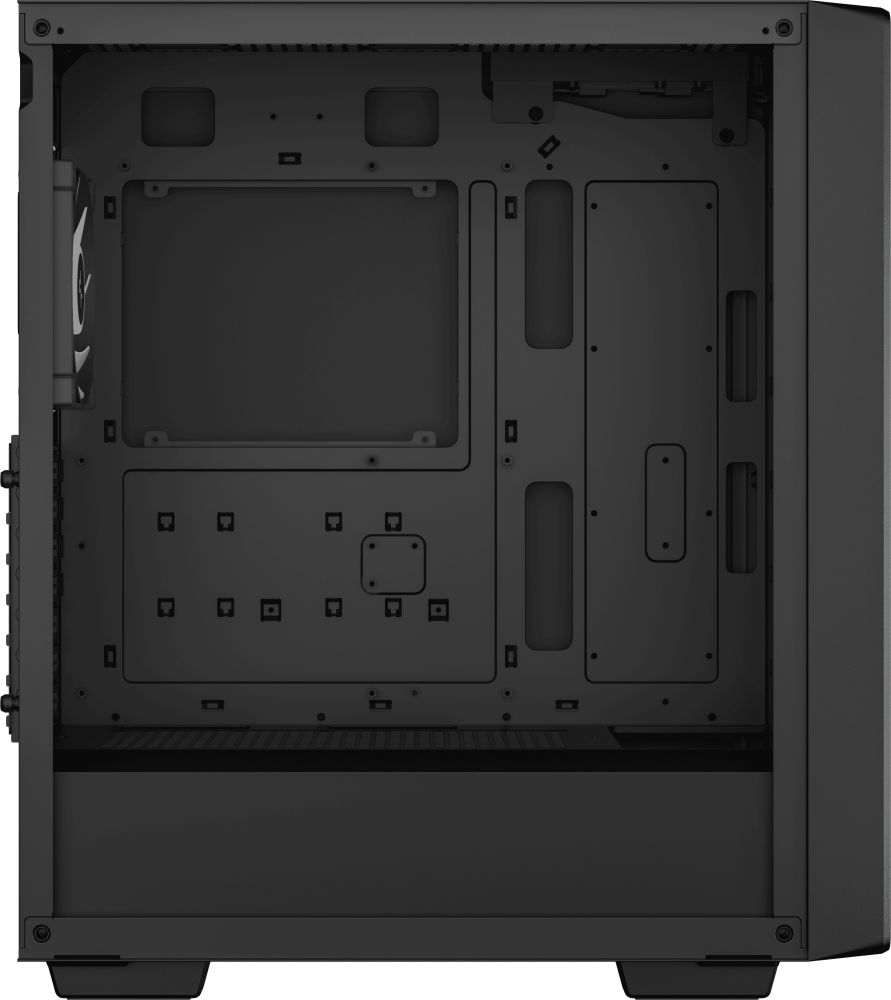 картинка Корпус Deepcool CC560 ARGb V2 без БП, боковое окно (закал стекло), черный, ATX от магазина КомпьютерЦентр