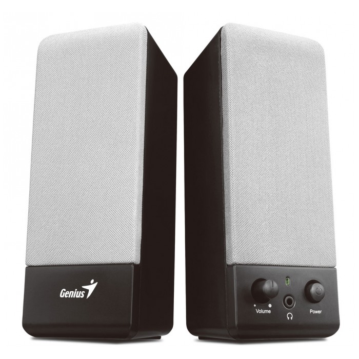 картинка Колонки Genius SP-S120 2.0 Silver (31730704100) от магазина КомпьютерЦентр