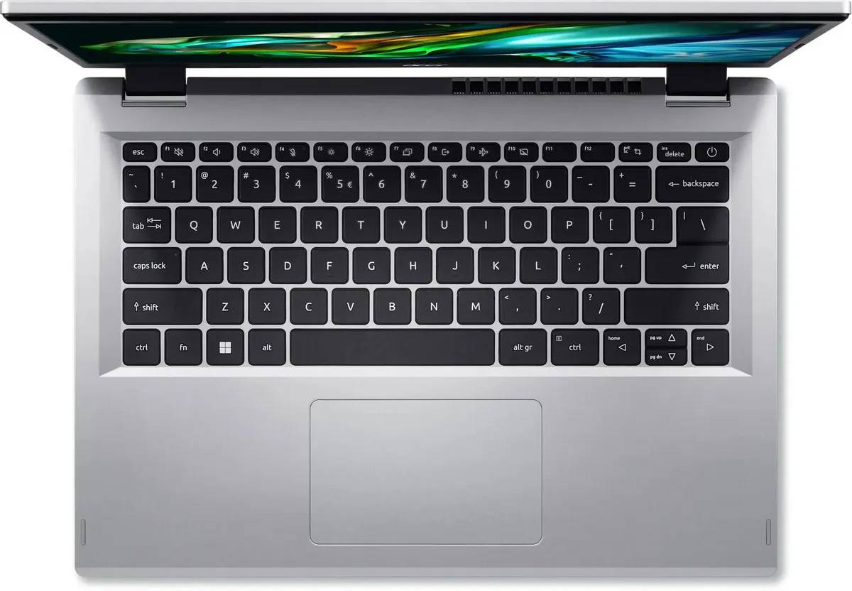 картинка Ноутбук Acer Aspire 3 A314-42P-R7LU 14'' (1920х1200) IPS/  AMD Ryzen7 5700U (8/ 16)/  8Gb/  512Gb SSD/  AMD Radeon /  WiFi AX/  BT/  50Wh/  1.48kg/  Silver (NX.KSFCD.006) от магазина КомпьютерЦентр