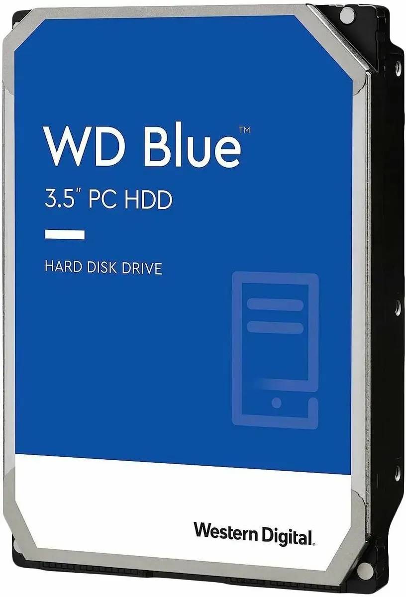 картинка HDD 2,0TB Western Digital 3.5'' SATAIII; 5400rpm; 64Mb Cache; Desktop Blue; WD20EARZ от магазина КомпьютерЦентр